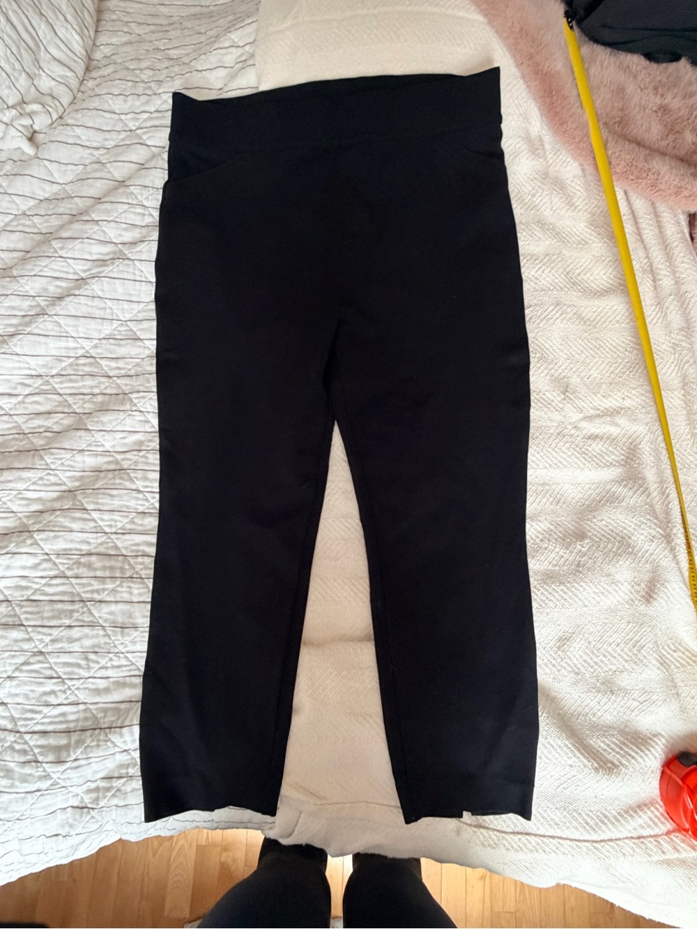 SPANX Black Skinny Pull-On Pants